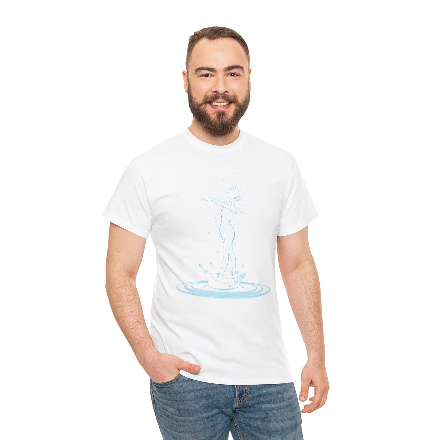 Mercury Power Unisex Heavy Cotton Tee