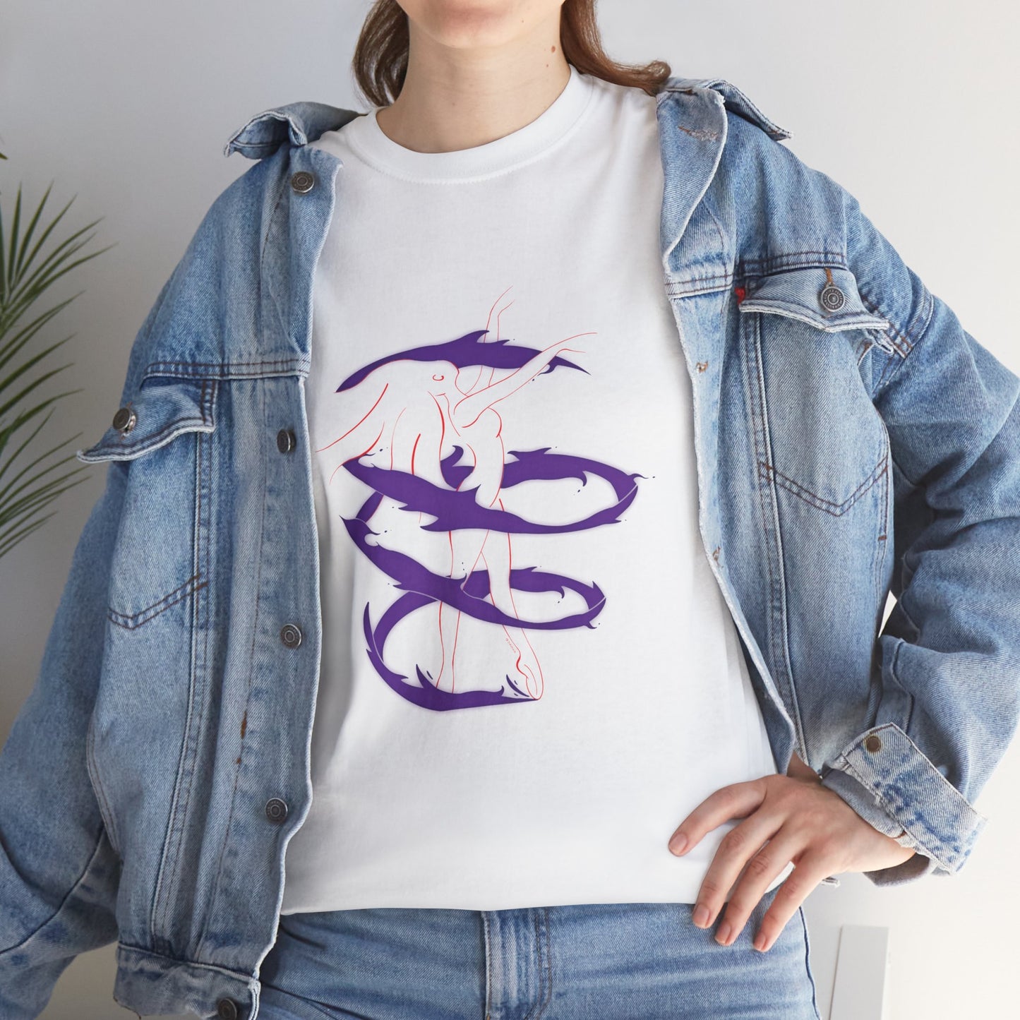Mars Power Unisex Heavy Cotton Tee