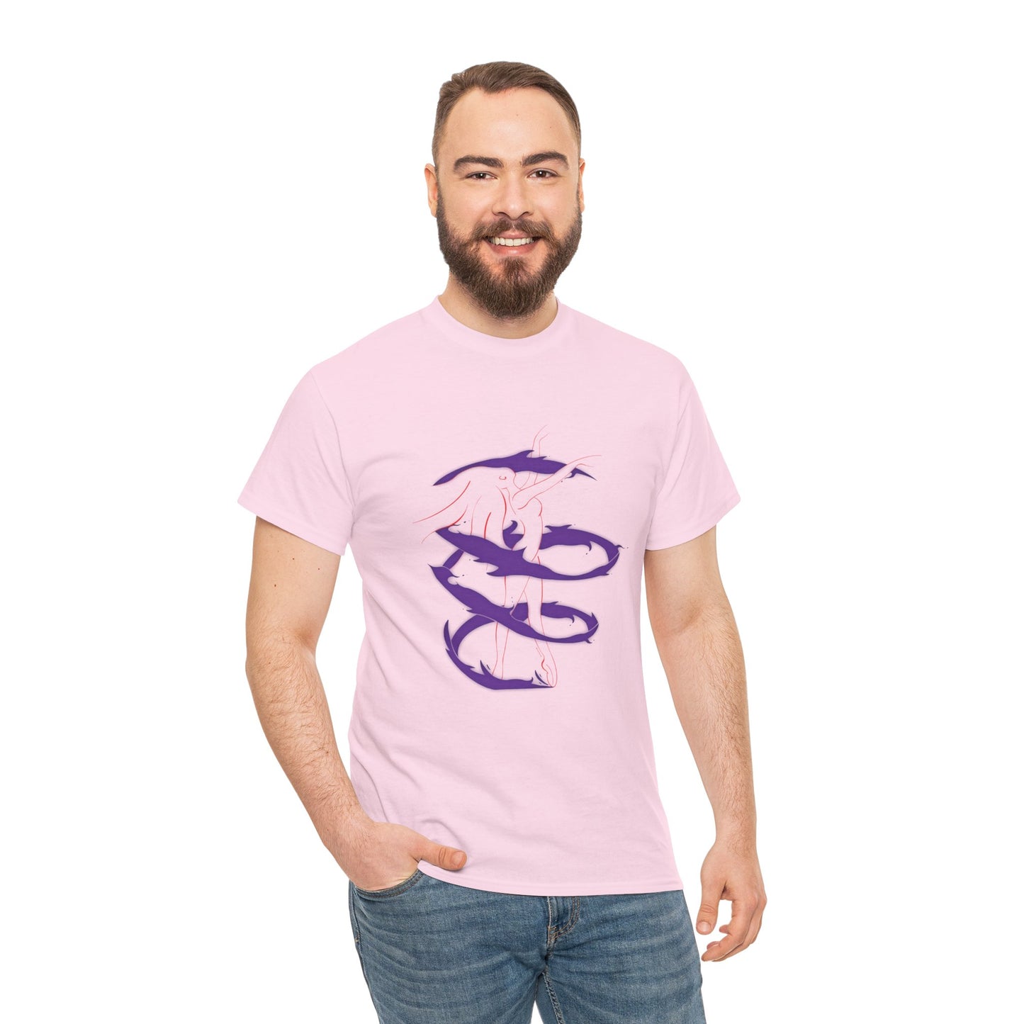 Mars Power Unisex Heavy Cotton Tee