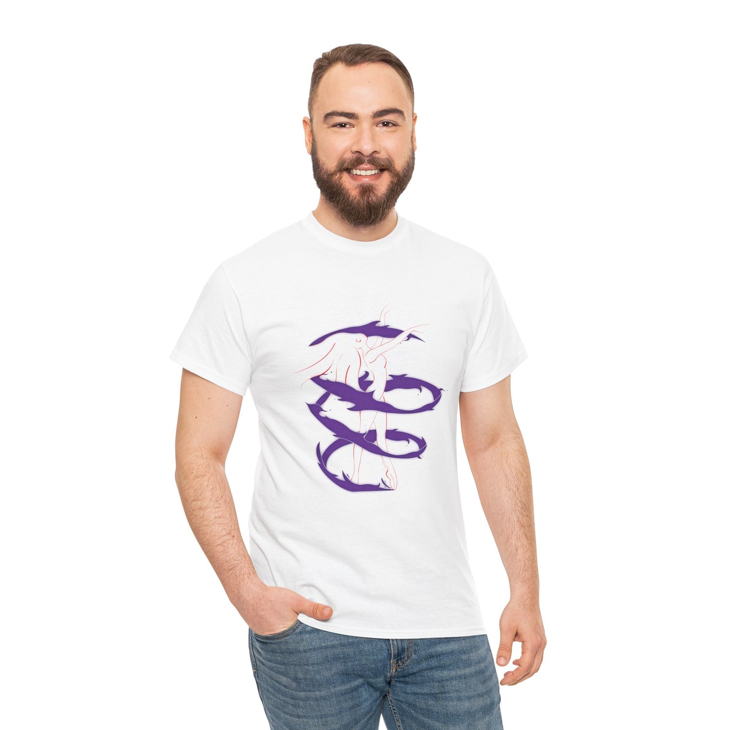 Mars Power Unisex Heavy Cotton Tee