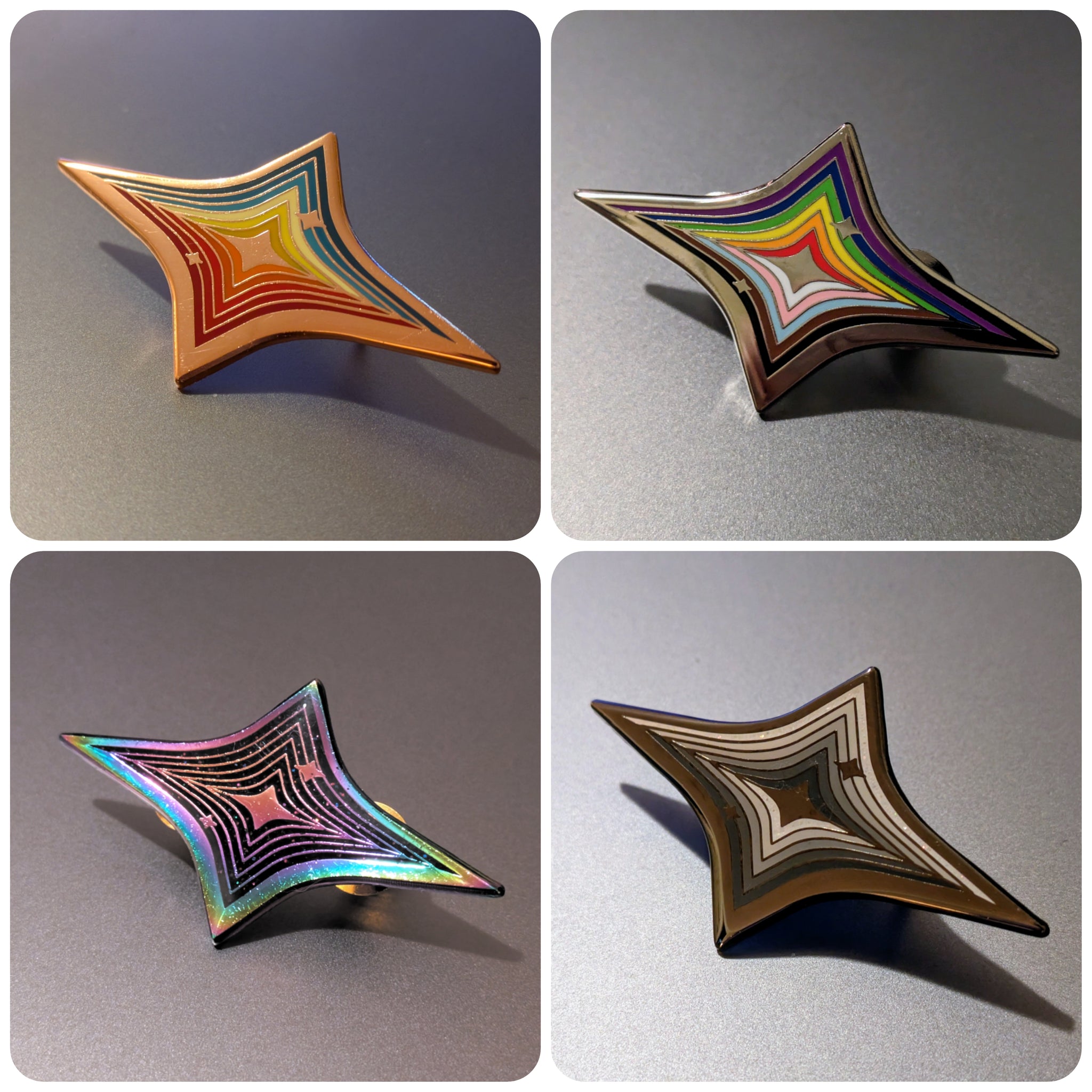 Starburst Expanded Series | Enamel Pins