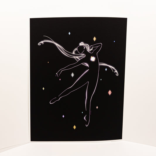 Sailor Cosmic Power (Galaxy Series) | Fine Art Print