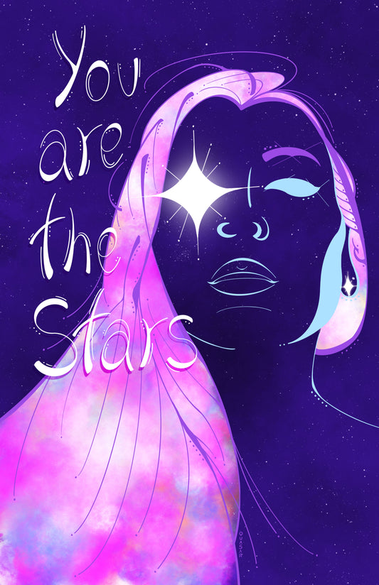 "You Are The Stars" | Large Art Print